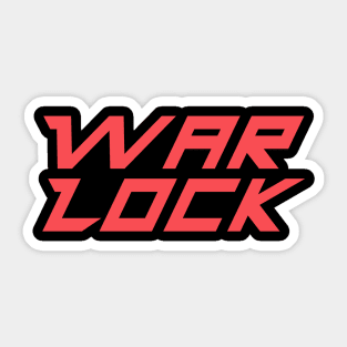 Pen and Paper RPG Classes Series - Warlock Sticker